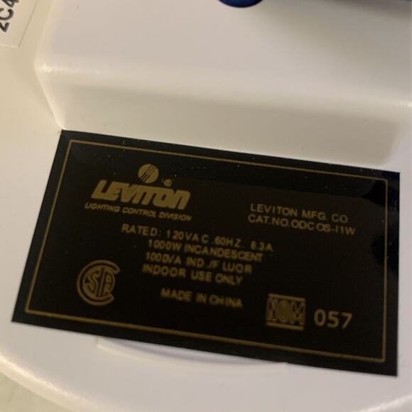 Leviton Self Contained Ceiling Mount Occupancy Sensor and Switching Rela…